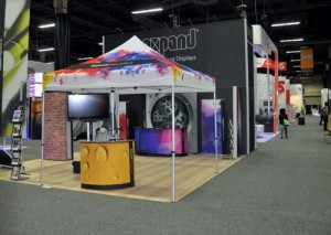 Printed Trade Show Flooring