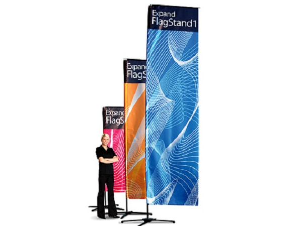 Expand FlagStand 1 Outdoor Display