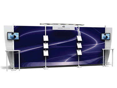 Pascale Exhibitline Backwalls 10x20 Display