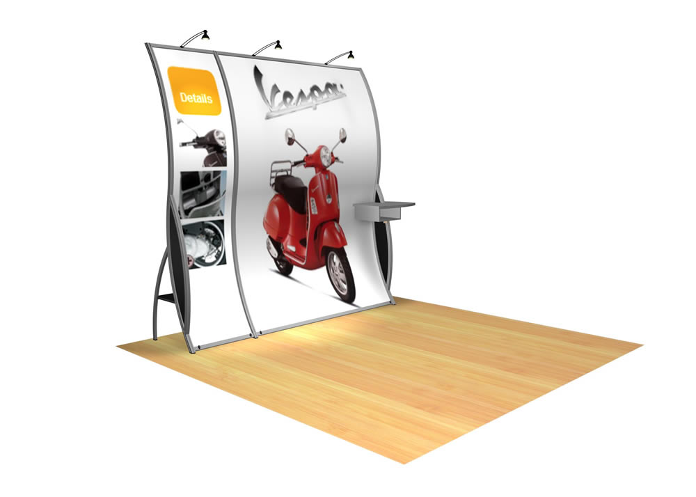 10' x 10' classic perfect10 Display