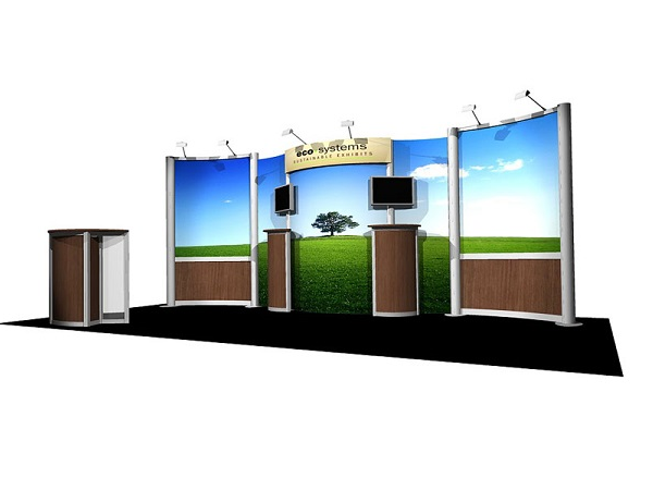 10' x 20' Eco solo10x20 Display