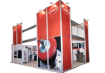 20 x 40 Island Trade Show Display