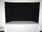 Black 4 Panel Tabletop