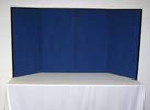 Blue 4 Panel Tabletop