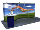 20 foot combo pop up display