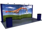 20 foot, pop up, display